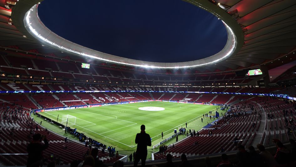 Atletico Madrid's stadium will host the Champions League final