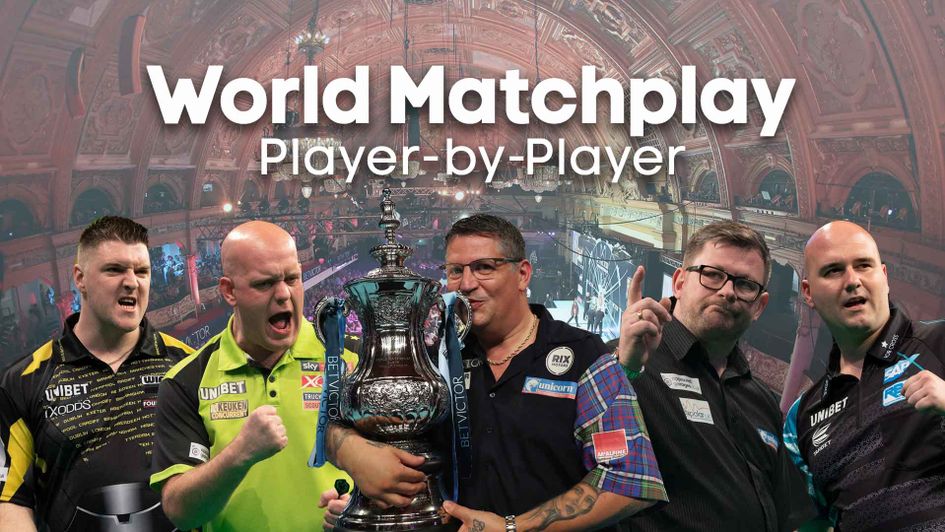 Just five of the 32 contenders bidding for World Matchplay glory