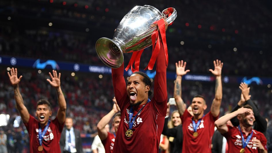 Virgil van Dijk was the man of the match in the Champions League final