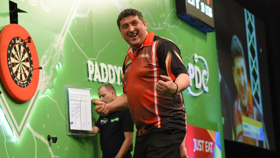 Mensur Suljovic (Picture: PDC/Chris Dean)