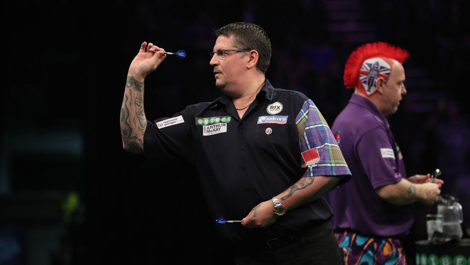 Gary Anderson got the better of Peter Wright