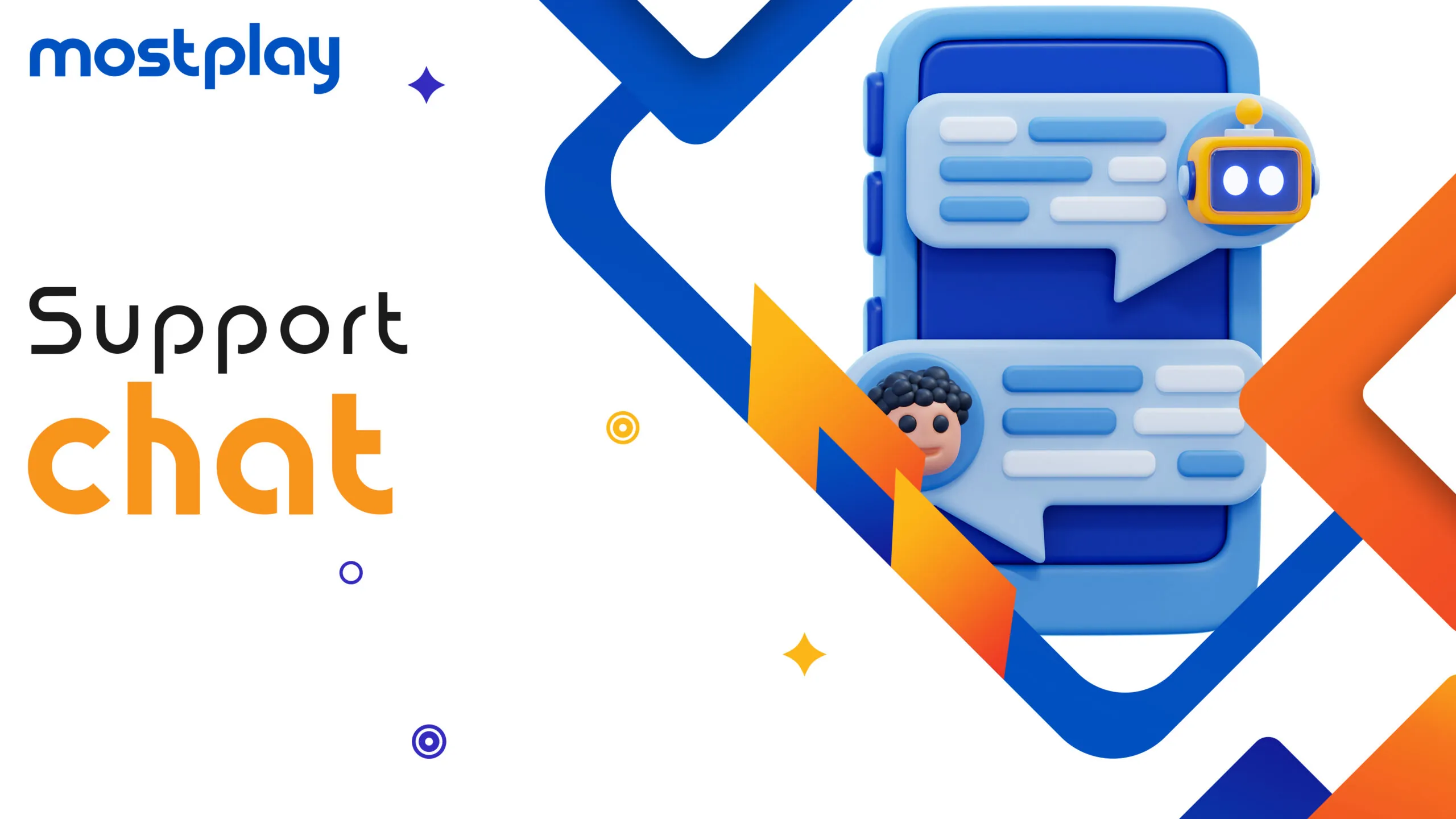 Live chat with the support team