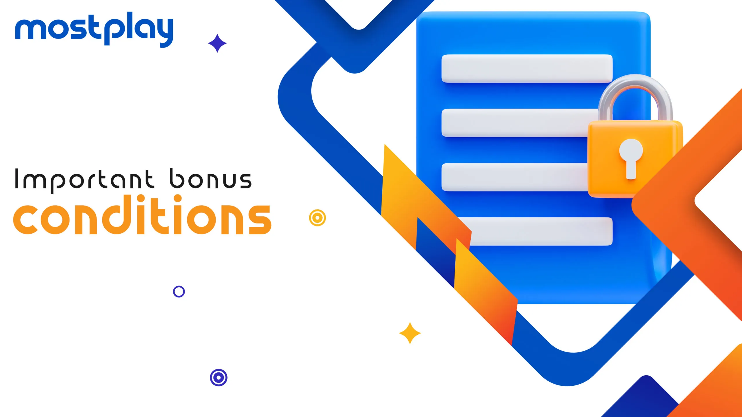 Important conditions for receiving bonuses